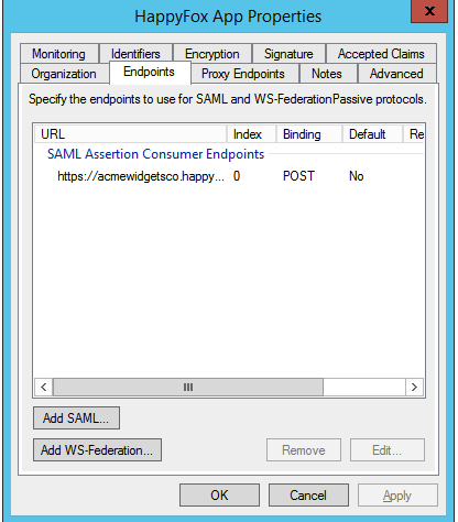 How To Set Up Single Sign On Using Active Directory With Adfs Active Directory Federation Service Based On Saml In Happyfox Happyfox Support